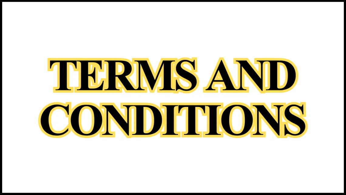 A Guide to the Role of Terms and Conditions