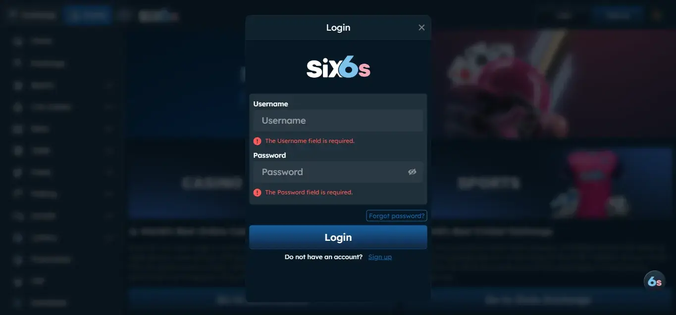Quick Guide to Six6s Login Process